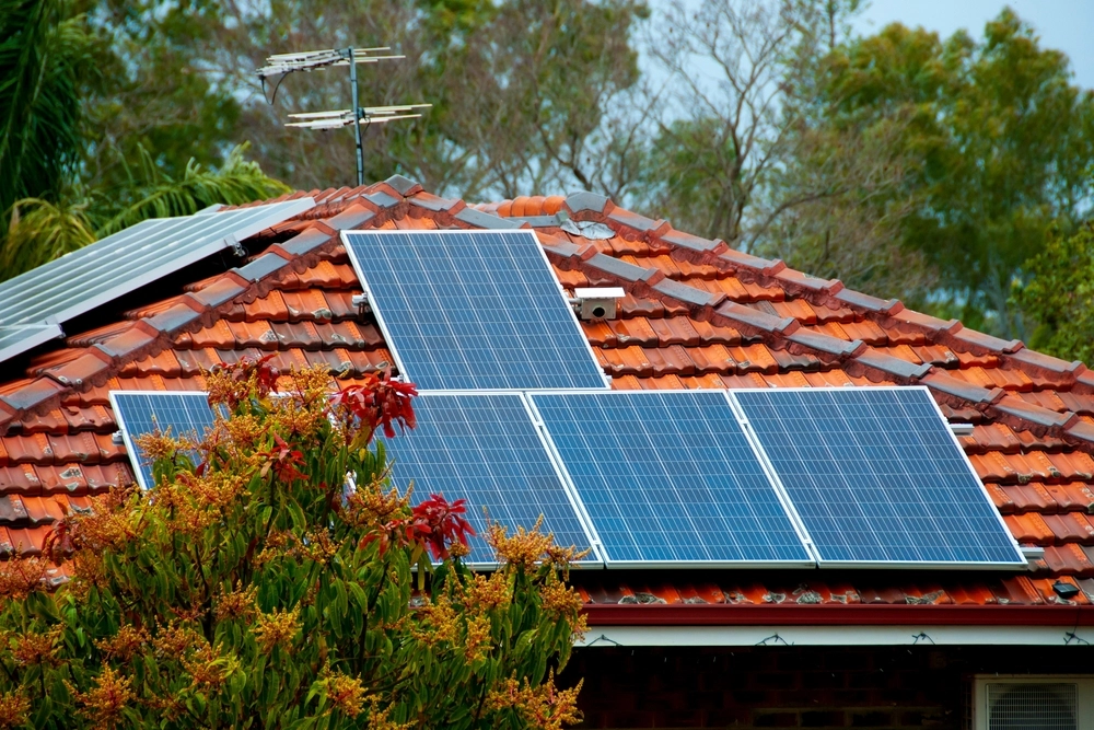 Solar panel cleaning process Adelaide